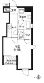 レオーネ御徒町 1002 間取り図