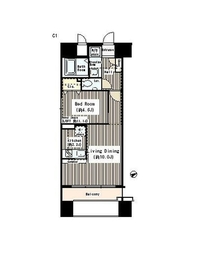 KAMOME 404 間取り図