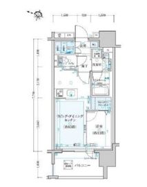 クリオ神田 6階 間取り図
