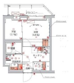 ハーモニーレジデンス神楽坂ヒルズthird 310 間取り図