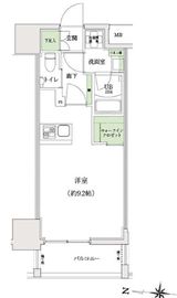 STANDZ大島 303 間取り図