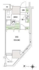 STANDZ大島 304 間取り図