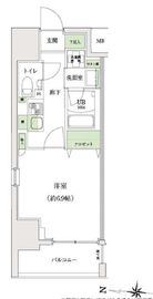 STANDZ大島 401 間取り図