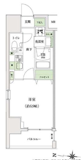 STANDZ大島 301 間取り図