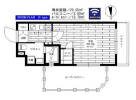 ステージグランデ清澄白河アジールコート 7階 間取り図