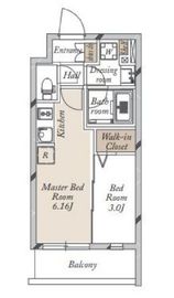 JMFレジデンス学芸大学 401 間取り図