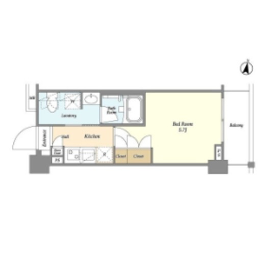 ARKMARK西小山 (アークマーク西小山) 305 間取り図