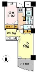 品川シーサイドビュータワー2 502 間取り図