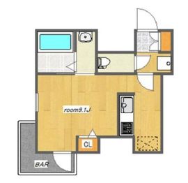 ティアラグレイス両国タワー 803 間取り図