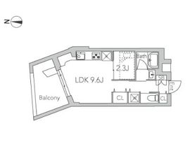 グランストーリー用賀2 203 間取り図