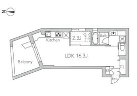 グランストーリー用賀2 204 間取り図