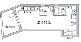 グランストーリー用賀2 304 間取り図