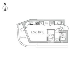 グランストーリー用賀2 401 間取り図