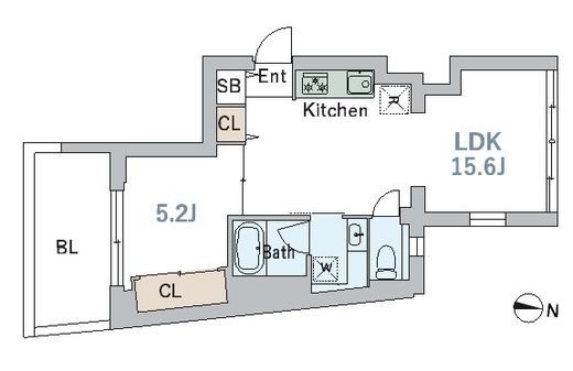 グランストーリー用賀2 403 間取り図