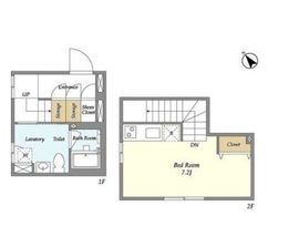 TAKANAWA CUBE EAST・WEST E-H 間取り図