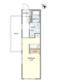 TAKANAWA CUBE EAST・WEST E-O 間取り図