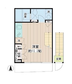 FLEG自由が丘EL 1階 間取り図