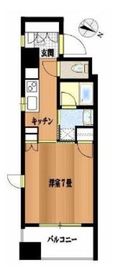 ステージグランデ新川 11階 間取り図