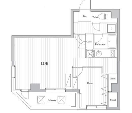 バルゴ麻布 403 間取り図