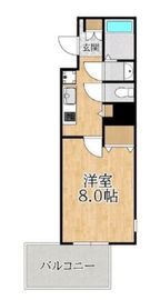 ティアラグレイス両国タワー 501 間取り図