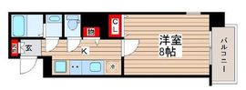 ティアラグレイス両国タワー 601 間取り図