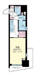 パークリュクス新宿御苑前mono 8階 間取り図