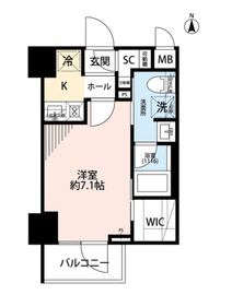 プレール・ドゥーク住吉4 11階 間取り図