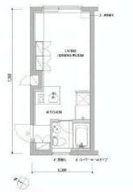 モデリアブリュット表参道 205 間取り図