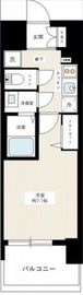 プレサンスジェネ浅草 3階 間取り図