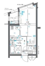 ZOOM碑文谷 2階 間取り図