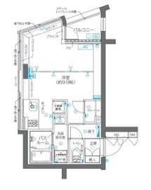 ZOOM碑文谷 2階 間取り図