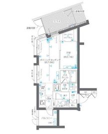 ZOOM碑文谷 1階 間取り図