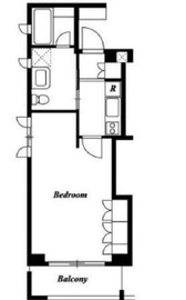 フレンシア麻布 204 間取り図