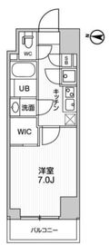 ガリシア森下5 2階 間取り図