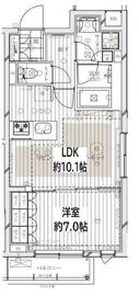 レガリス文京大塚 3階 間取り図