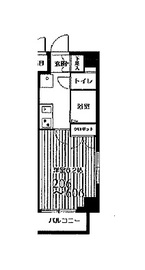 HF武蔵小山レジデンス 406 間取り図