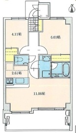 上目黒ガーデン 105 間取り図