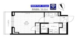 グランドコンシェルジュ六本木 3階 間取り図
