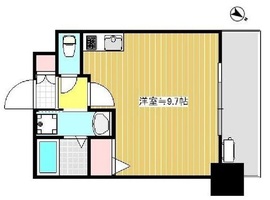 シティタワー武蔵小山 9階 間取り図