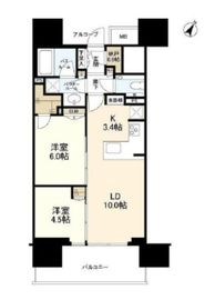 シティタワー駒沢大学ステーションコート 11階 間取り図