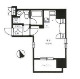 アクシア新宿御苑 11階 間取り図