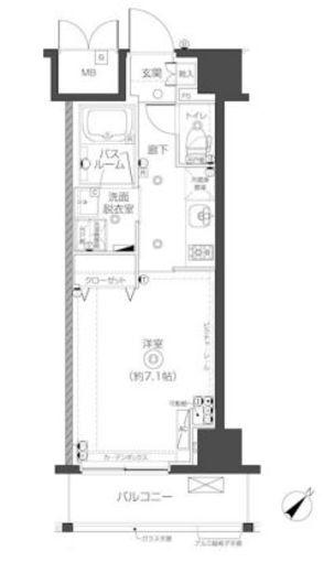 ZOOM志村坂上 11階 間取り図