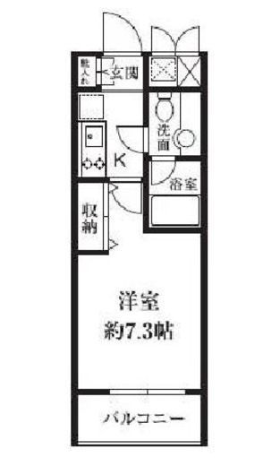 パリオ・アクティフ 901 間取り図