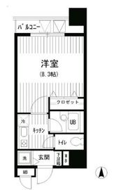 アクアコート 503 間取り図