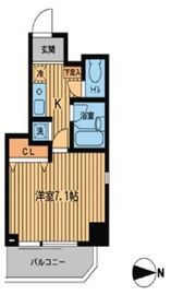 レジデンス西新宿スクエア 904 間取り図