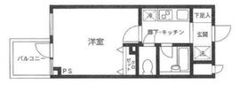 プライムアーバン飯田橋 1206 間取り図