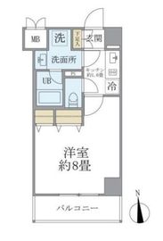 グランジット早稲田 202 間取り図