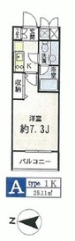 HF東新宿レジデンス 903 間取り図