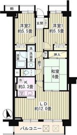 ブライトハウスJ 402 間取り図