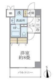 グランジット早稲田 302 間取り図